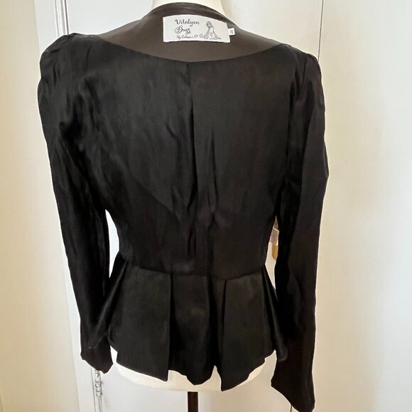 Peplum Fall Jacket – Size 44 (US 8 / Medium) - Picture 7 of 11